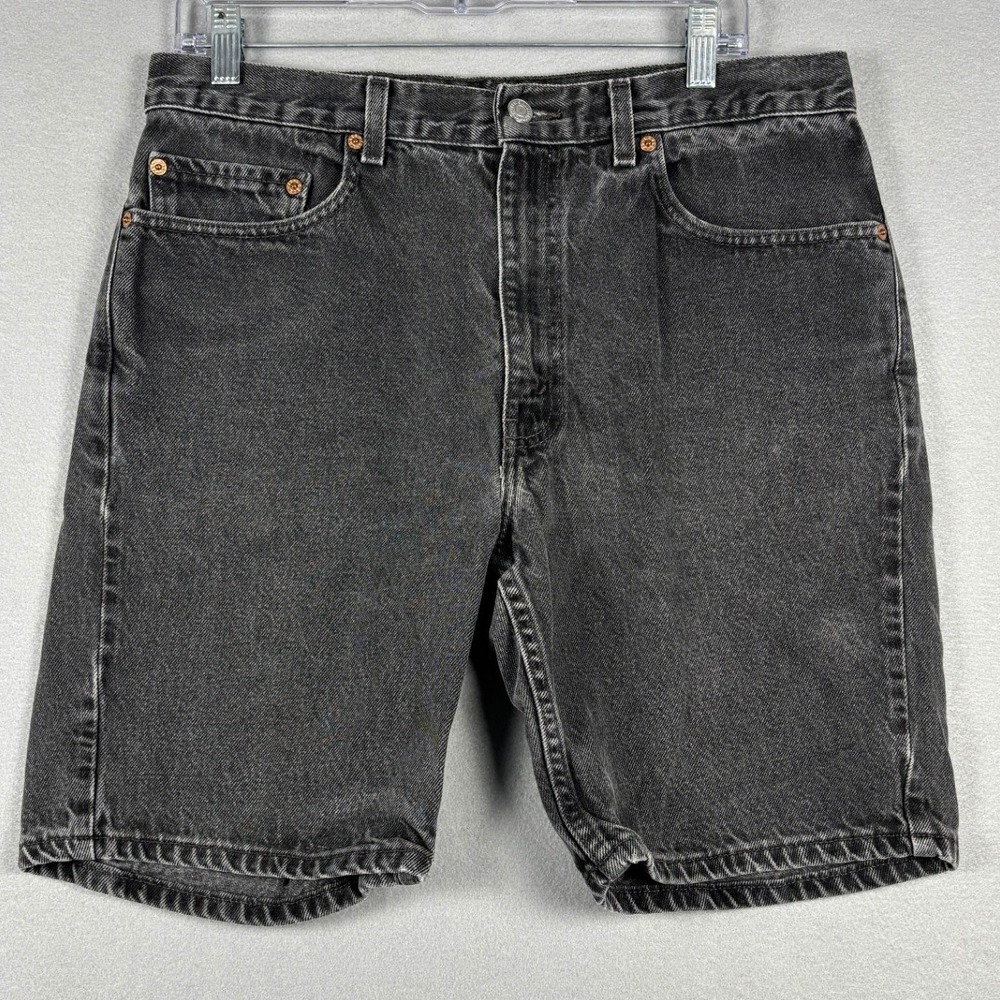 Levi's Black Washed Men’s Jean Shorts